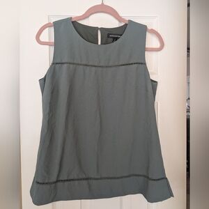 Banana Republic Sleeveless Green Top